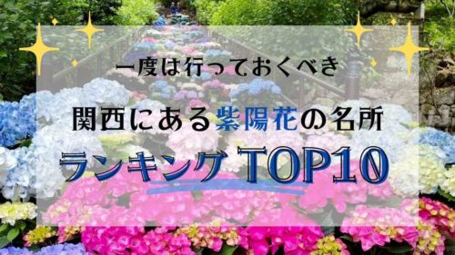 関西・あじさいの名所ランキングTOP10【2023年度の開花・見頃情報も】